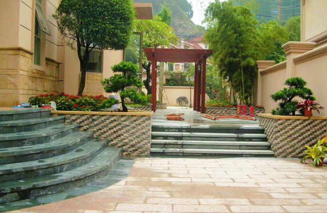 别墅庭院景观设计图片